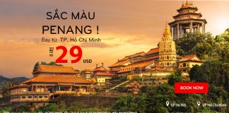 Vi vu Penang chỉ từ 29 USD với AirAsia