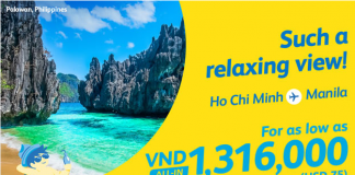 Hồ Chí Minh đi Manila siêu tiết kiệm chỉ từ 1.316.000 VND