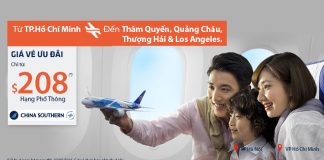 Khám phá Trung Quốc – Mỹ chỉ từ 208 USD cùng China Southern Airlines