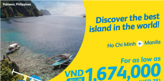 Chỉ từ 1,674,000 VND, bay Manila thú vị từ Hồ Chí Minh