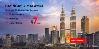 Trải nghiệm du lịch Malaysia chỉ từ 7 USD cùng Air Asia