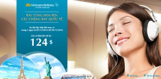 Cùng Vietnam Airlines trải nghiệm 5 ngày vàng KM giá siêu rẻ