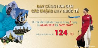 5 ngày vàng KM cùng Vietnam Airlines – Giá vé chỉ từ 124 USD