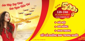Chỉ từ 5.000 đồng, cùng Vietjet Air vi vu khắp đất nước
