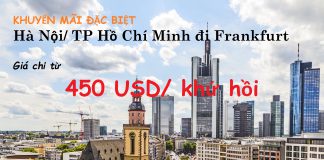 Bay giá rẻ cùng Vietnam Airlines, ưu đãi chỉ từ 450 USD đến Đức