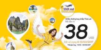 Cùng Nok Air trải nghiệm hè vui vẻ giá chỉ từ 38$
