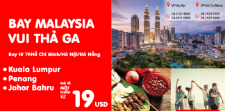 Vui đến Châu Á, chỉ từ 19 USD siêu tiết kiệm cùng Air Asia