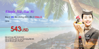 Bay từ Mỹ đến Châu Á với vé khứ hồi chỉ từ 543 USD của Asiana Airlines