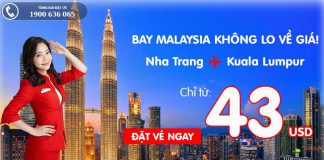 Cùng Air Asia quẩy tung Malaysia với vé đi Kuala Lumpur chỉ từ 43 USD