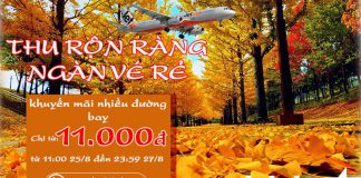 Cuối thu vi vu du lịch cùng Jetstar – Với vé siêu rẻ chỉ từ 11k