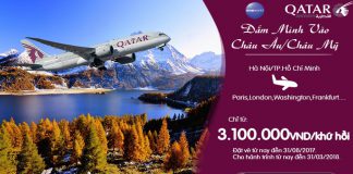 Săn vé Qatar khứ hồi từ 3.100.000đ – Du lịch cuối năm không lo tốn kém