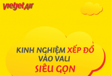 Vietjet gợi ý cách xếp đồ như quân nhân cho các cô nàng
