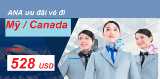 Đến Mỹ, Canada không cần lo xa – Vé khứ hồi ưu đãi từ 528 USD cùng Nippon Airways
