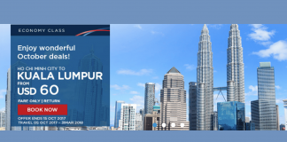 Du ngoạn châu Á, châu Úc – Ưu đãi vé khứ hồi từ 60 USD cùng Malaysia Airlines