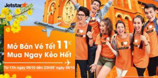 Có Jetstar, Tết bay gần bay xa vé cũng chỉ từ 11k siêu tiết kiệm