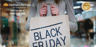 Cực hot: Vé Vietnam Airlines giảm 20% toàn mạng bay ngày BLACK FRIDAY KM Vietnam Airlines