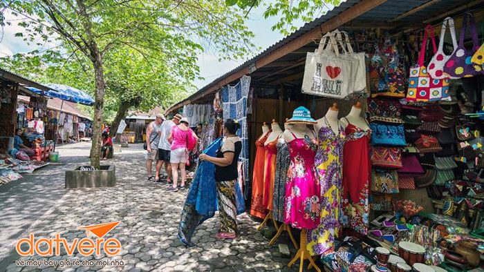 Điểm mua sắm ấn tượng ở Ubud.