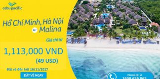 Bay Manila cùng Cebu Pacific, vé rẻ hết ý chỉ từ 49 USD/chiều Vé máy bay đi Manila chỉ từ 49 USD