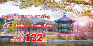 Hành trình bay Việt Nam – Hàn Quốc dễ dàng với vé T’way Air chỉ từ 132 USD/chiều