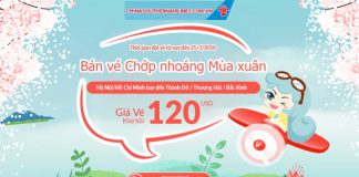 Du lịch thế giới mùa xuân, vé khứ hồi China Southern Airlines chỉ từ 120 USD tiết kiệm Khuyến mại của China Southern Airlines