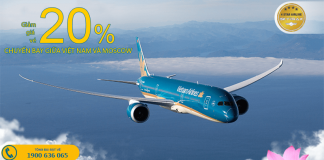 Tận hưởng ưu đãi hành trình bay Moscow – Việt Nam, vé Vietnam Airlines giảm giá đến 20% Chương trình khuyến mại của Vietnam Airlines