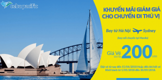 Trải nghiệm hành trình bay Sydney tiết kiệm, vé Cebu Pacific từ 200 USD đã thuế phí Cebu khuyến mại vé đi Úc giá rẻ