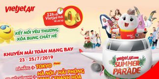 Thỏa thích du lịch cùng Vietjet với hàng triệu vé máy bay khuyến mãi Săn vé máy bay khuyến mãi Vietjet chỉ từ 0 đồng