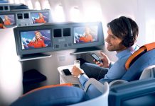 Hệ thống giải trí đa phương tiện trên máy bay Aeroflot Dịch vụ giải trí của hạng Busibess của Aeroflot