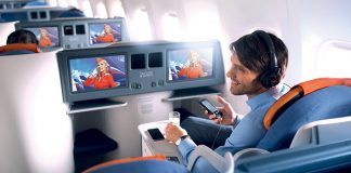 Hệ thống giải trí đa phương tiện trên máy bay Aeroflot Dịch vụ giải trí của hạng Busibess của Aeroflot