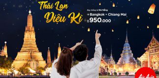 Săn vé máy bay khuyến mãi Air Asia vi vu Thái Lan chỉ từ 950.000 VNĐ Săn vé máy bay khuyến mãi Air Asia vi vu Thái Lan chỉ từ 950.000 VNĐ