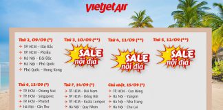 Giờ vàng Vietjet ngập tràn đường bay khuyến mãi 0 đồng Giờ vàng Vietjet ngập tràn đường bay khuyến mãi 0 đồng
