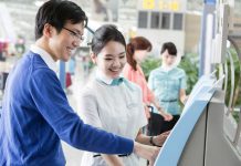 Làm thủ tục lên máy bay bay với Express Check – In Korean Air làm thủ tục tự động với Express Check – In