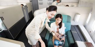 Dịch vụ giải trí trên chuyến bay Korean Air Dịch vụ giải trí trên chuyến bay Korean Air