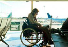 Quy định vận chuyển hành khách khuyết tật đi trên chuyến bay Korean Air Xe lăn của hành khách
