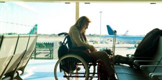 Quy định vận chuyển hành khách khuyết tật đi trên chuyến bay Korean Air Xe lăn của hành khách