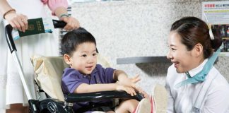 Dịch vụ trên chuyến bay dành cho trẻ sơ sinh Korean Air Dịch vụ trên chuyến bay dành cho trẻ sơ sinh Korean Air