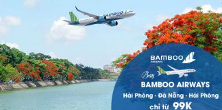 Khuyến mãi đường bay mới Hải Phòng – Đà Nẵng chỉ 99.000 VND Giá vé máy bay khuyến mãi Hải Phòng – Đà Nẵng chỉ 99.000 VND