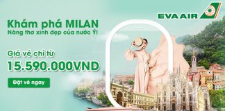 Đường bay mới Hồ Chí Minh đi Milan chỉ từ 15.590.000 VND Đường bay mới Hồ Chí Minh đi Milan chỉ từ 15.590.000 VND