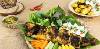 Ẩm thực miền Tây và những món ăn làm nên tên tuổi Cá lóc nướng trui - món ăn làm nên tên tuổi của ẩm thực miền Tây