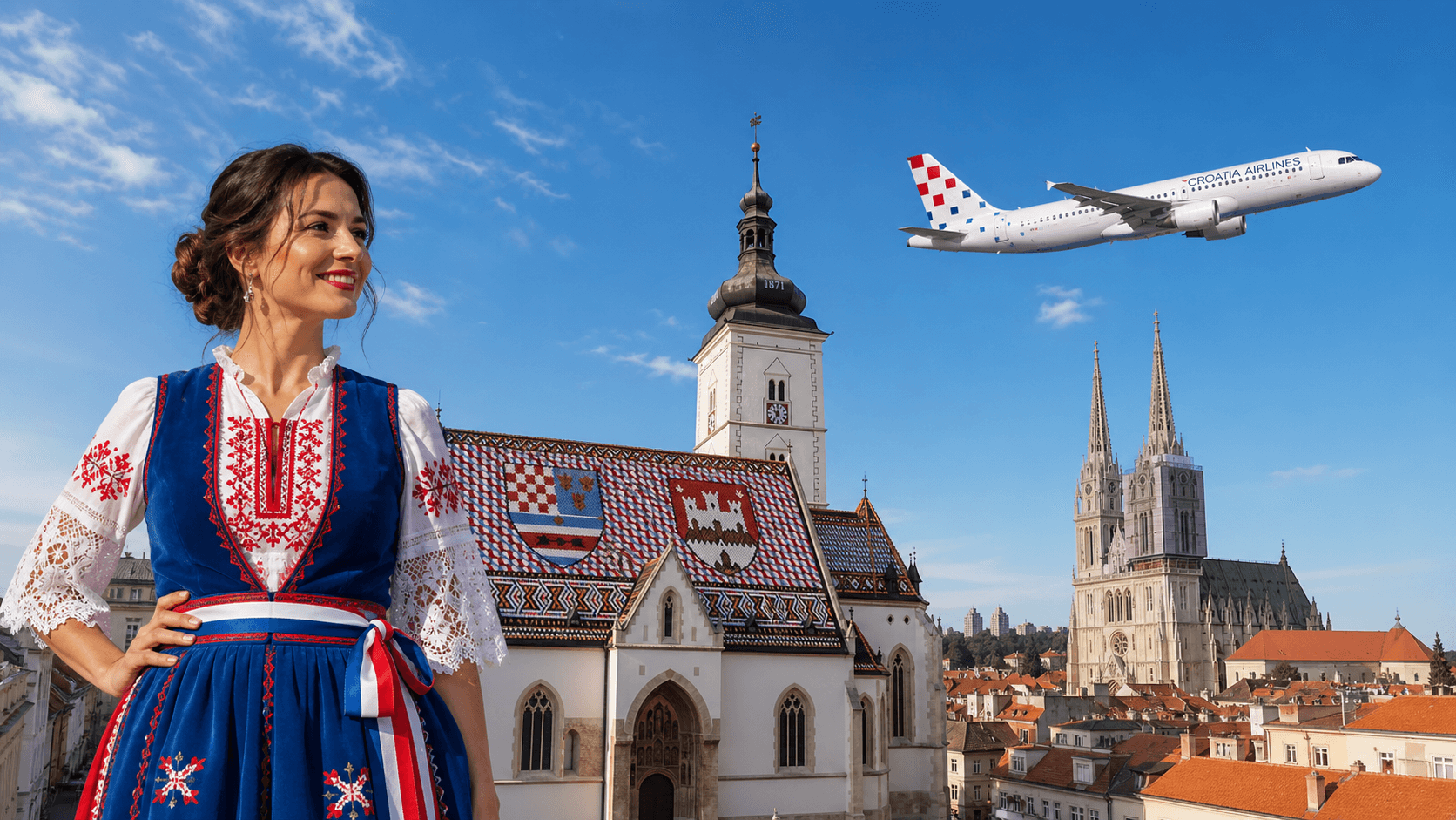 Đặt vé máy bay đi Zagreb