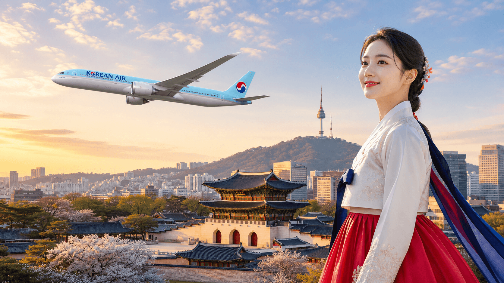 Đặt vé máy bay đi Seoul