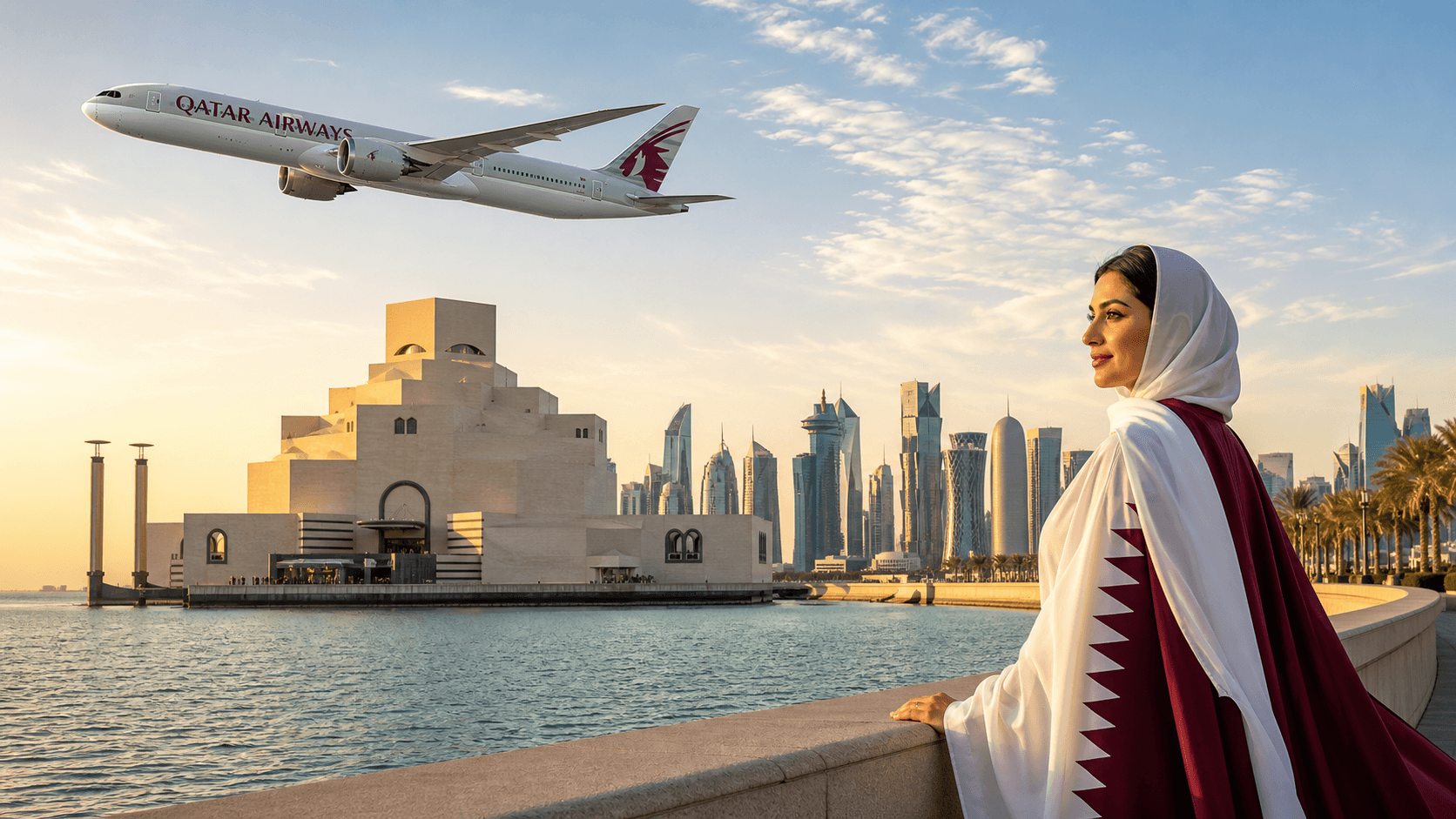 Đặt vé máy bay đi Doha