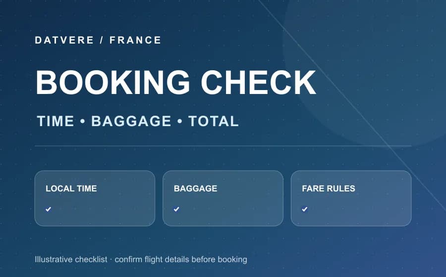 Checklist giờ bay, hành lý và điều kiện giá cho hành trình Paris về Việt Nam