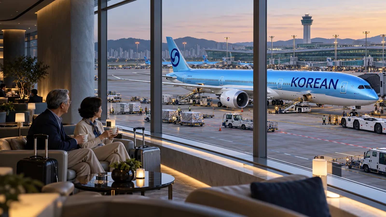 Đổi ngày vé Korean Air