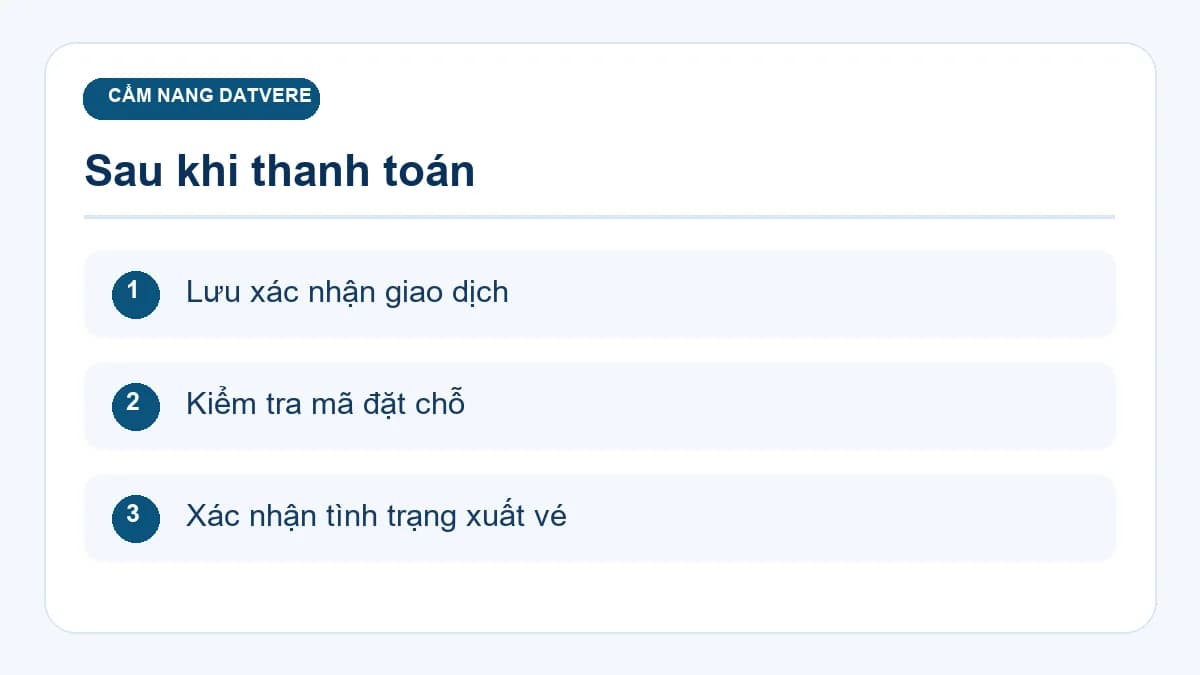 Các bước kiểm tra bổ sung cho bài: Mua vé máy bay quốc tế: 7 thông tin cần kiểm tra trước khi thanh toán