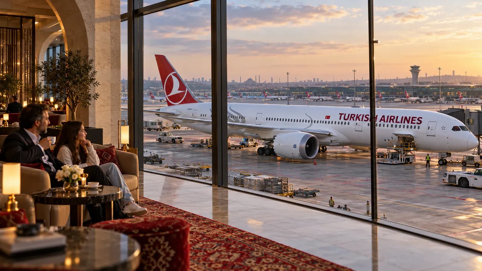 Nâng hạng vé Turkish Airlines