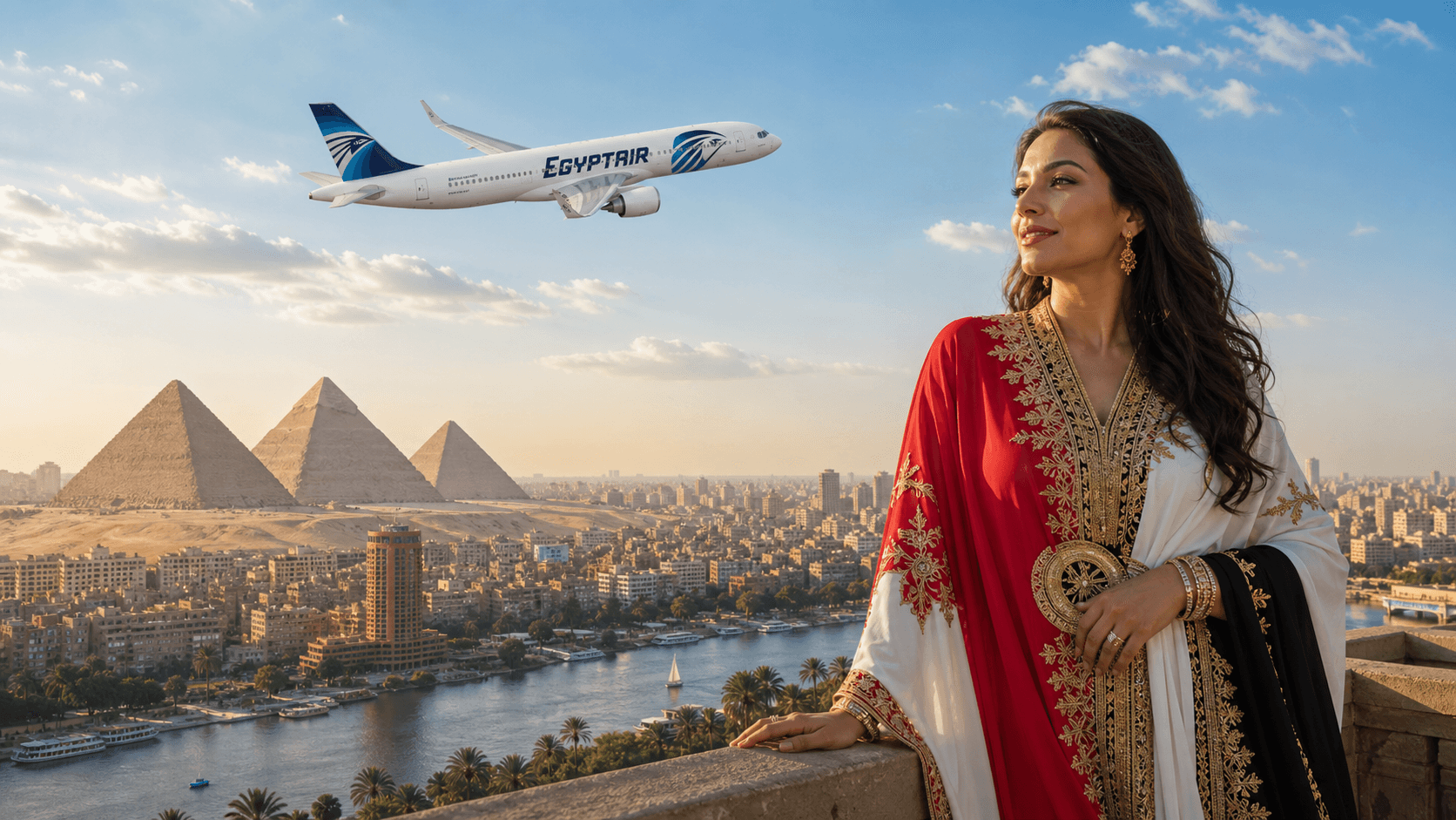 Đặt vé máy bay đi Cairo