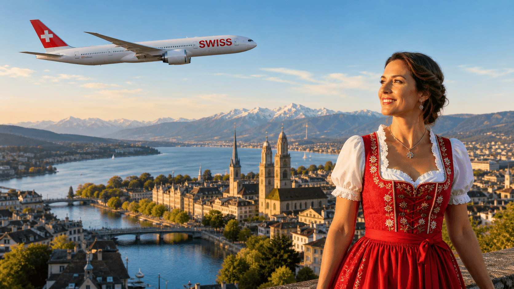 Đặt vé máy bay đi Zurich