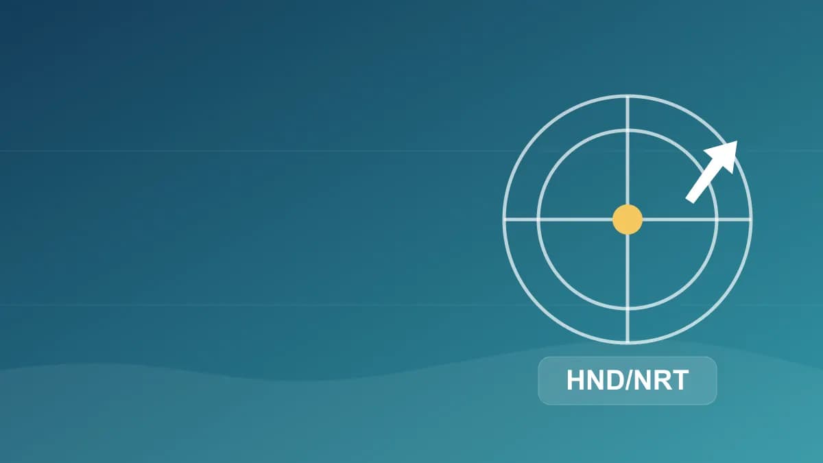 Sơ đồ so sánh sân bay Haneda HND và Narita NRT do Datvere thiết kế